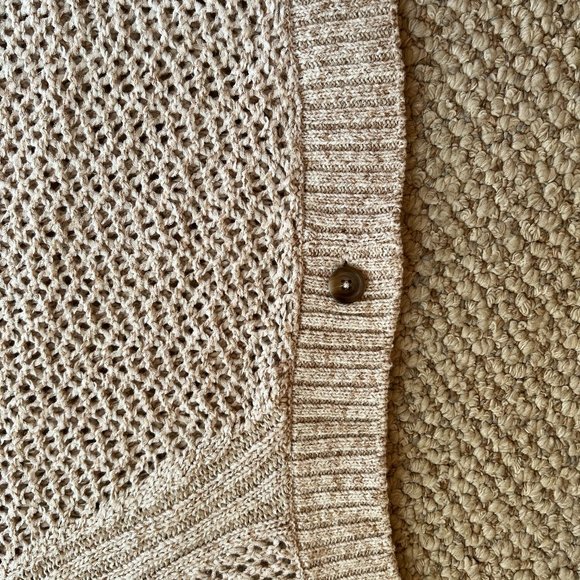 TALBOTS -  Open Stitch Poncho - NEW with Tags - Picture 9 of 11